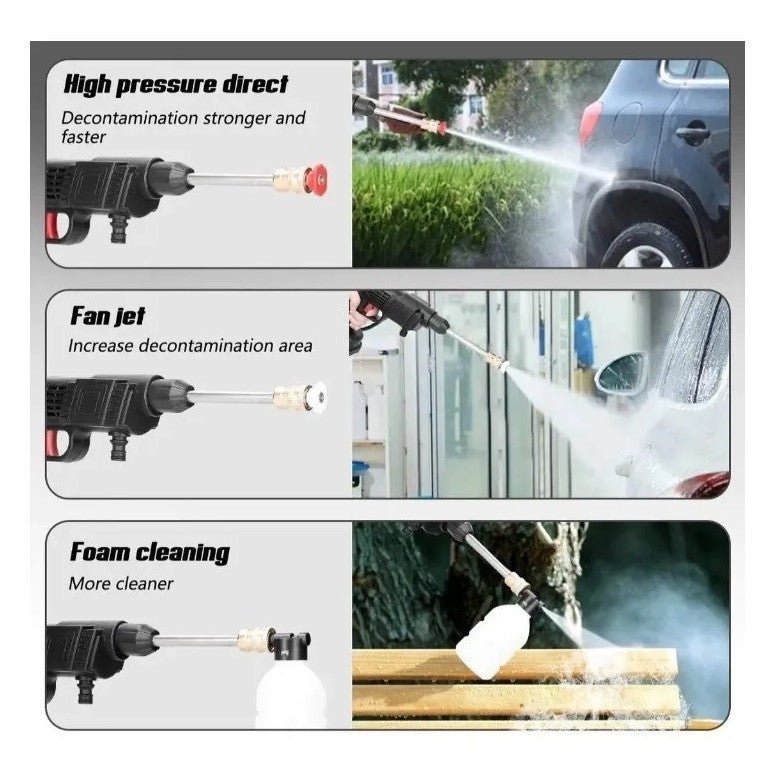 Hidrolavadora Inalámbrica Portátil baterías 48V 2  - Paga al ricibir