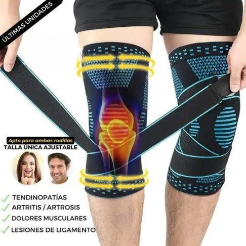 Rodillera Terapéutica Ajustable 3D - PAGA AL RECIBIR 🚚 ENVIO GRATIS