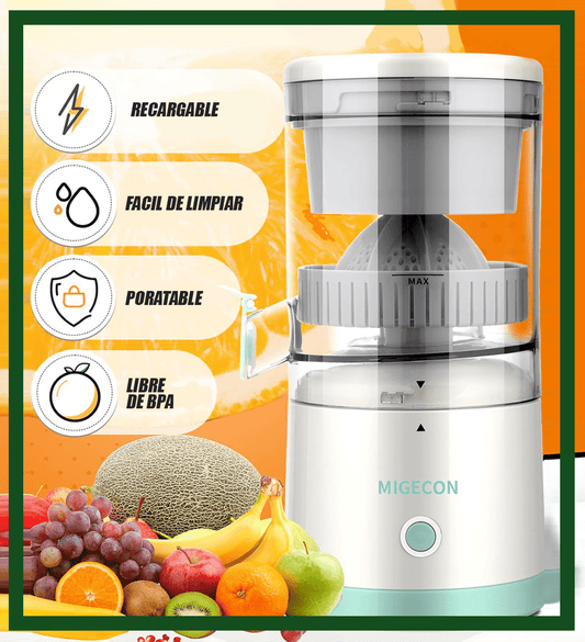 EXPRIMIDOR DE FRUTAS ™ | TUS JUGOS SALUDABLES SIEMPRE EN TU MANO!