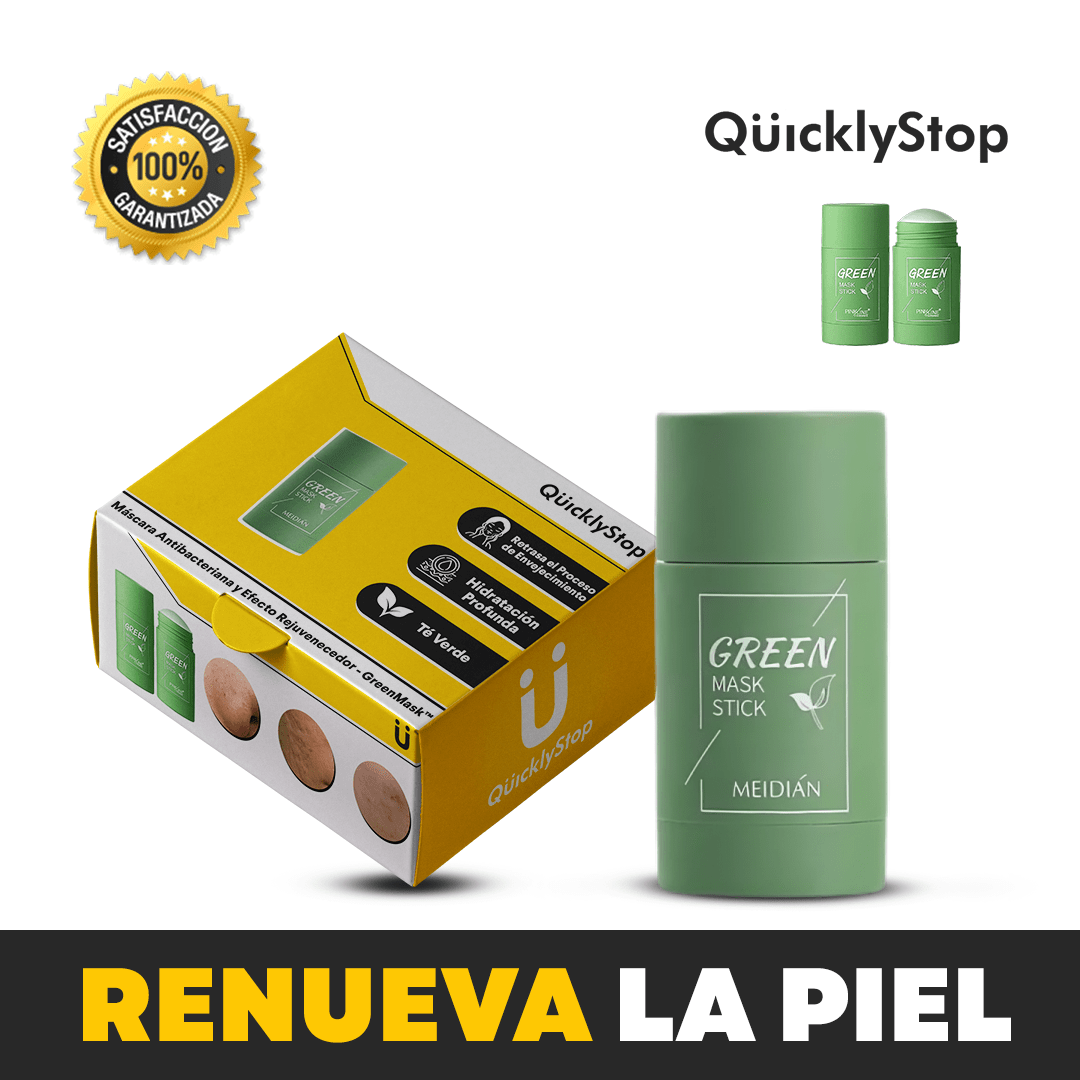 2 Mask Stick™ -   Máscara Antibacterial y Efecto Rejuvenecedor - Paga al ricibir