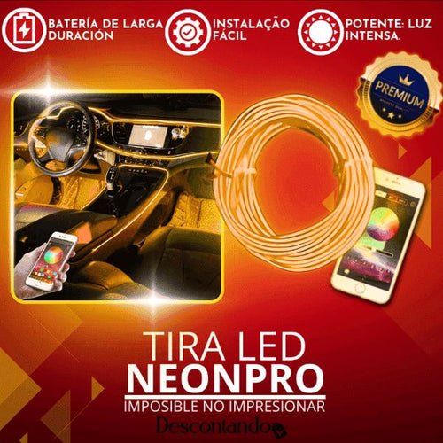 Luces fibra LED Carro