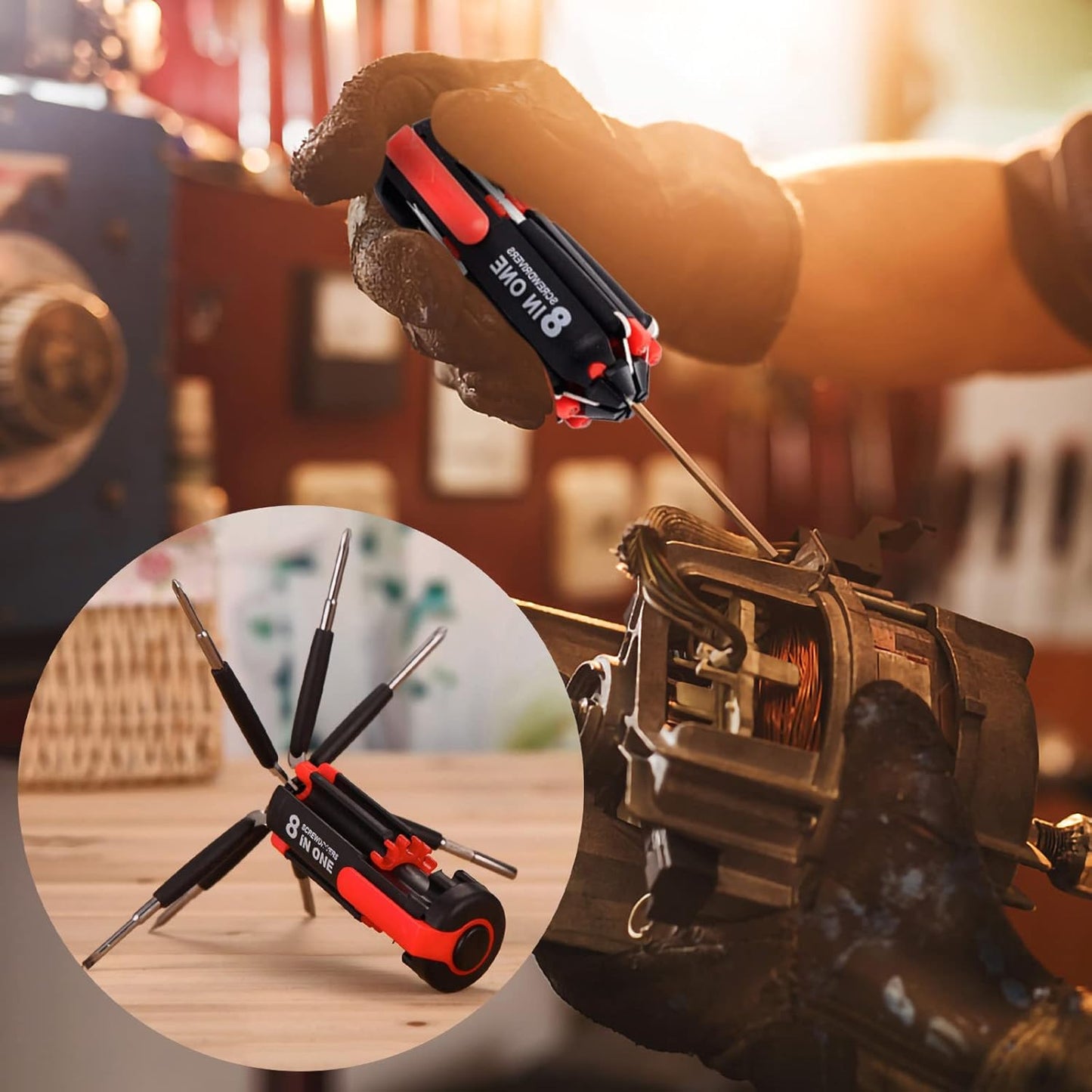 Destornillador 8 en 1 Faah