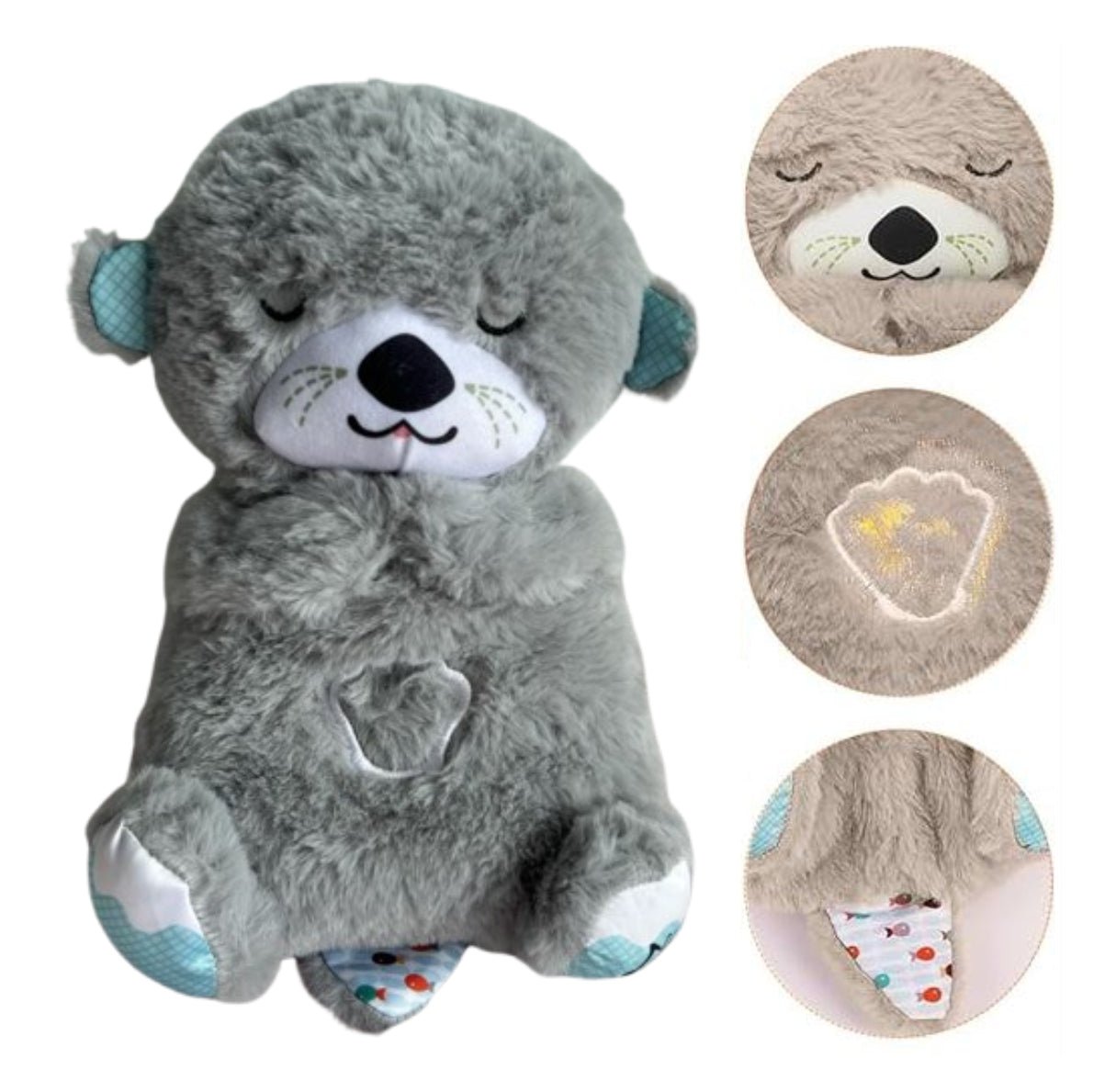 Peluche Nutria Respira para la ansiedad y insomnio