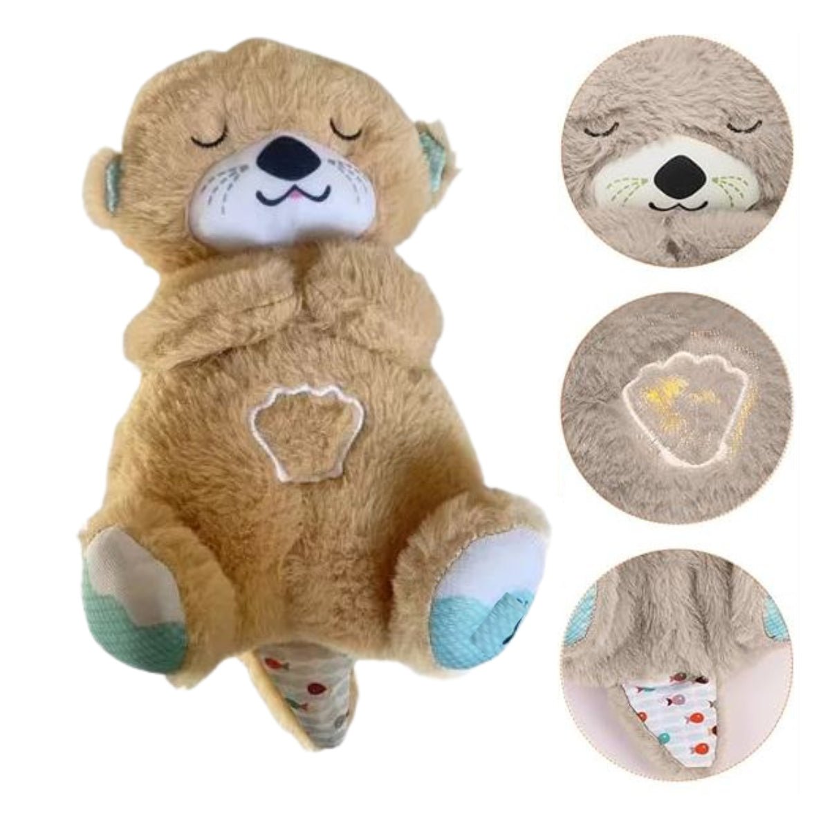 Peluche Nutria Respira para la ansiedad y insomnio