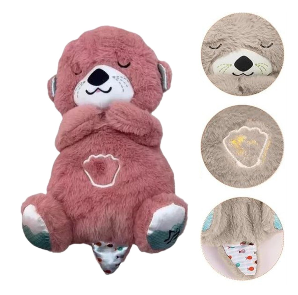 Peluche Nutria Respira para la ansiedad y insomnio