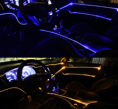 Luces fibra LED Carro