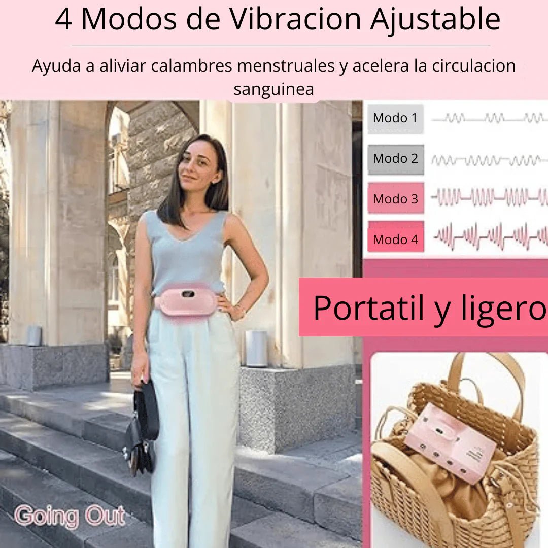 Cinturon Masajeador Para Cólicos - FlowComfort Pro