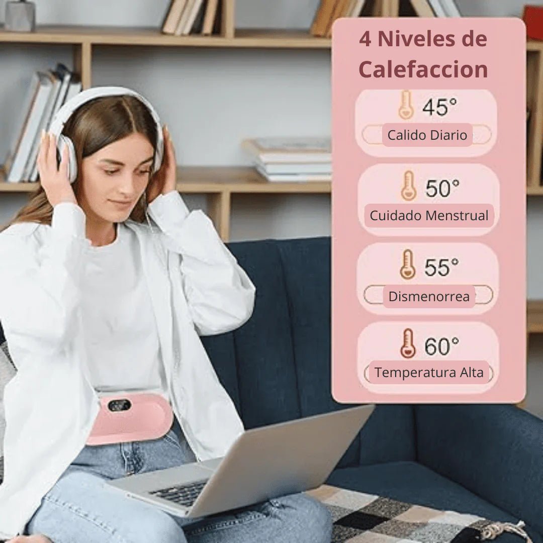 Cinturon Masajeador Para Cólicos - FlowComfort Pro