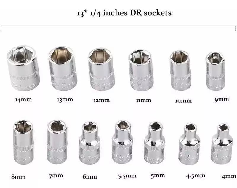 Set 46 Piezas De Herramientas Premium