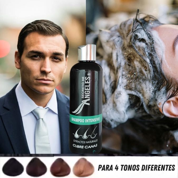 SHAMPOO CUBRE CANAS SECRETO ANGELES