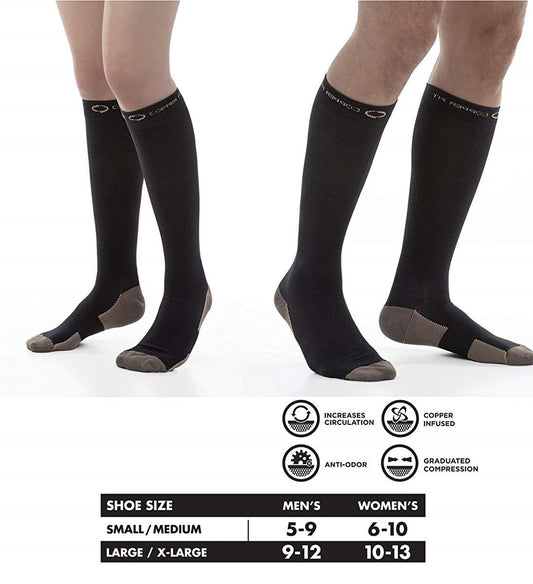 Medias cooperFit compresion FK22B-26