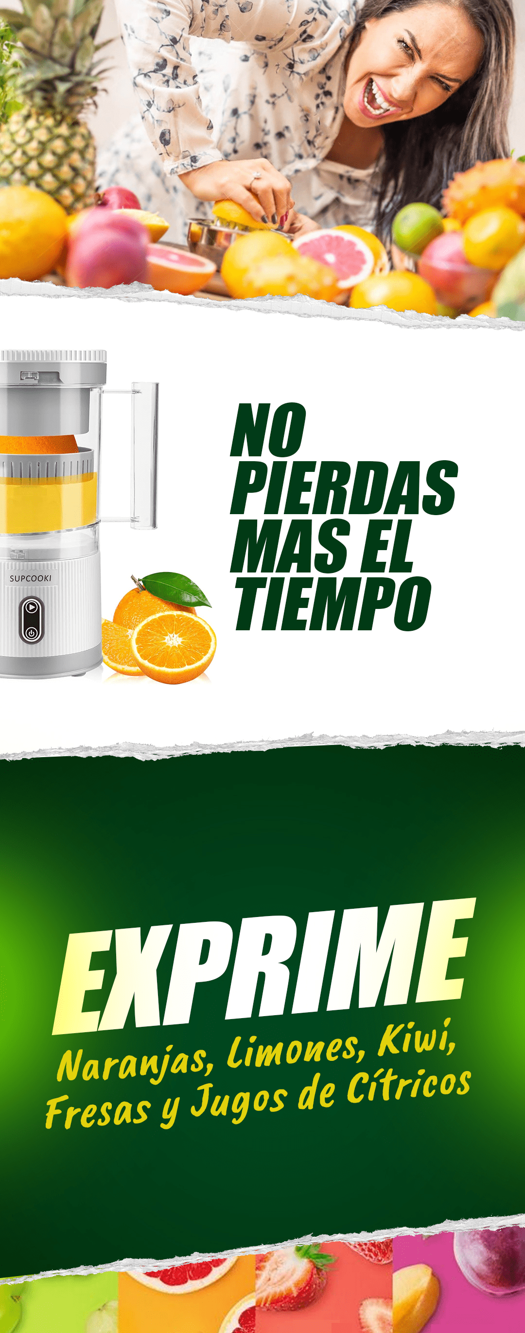 EXPRIMIDOR DE FRUTAS ™ | TUS JUGOS SALUDABLES SIEMPRE EN TU MANO!