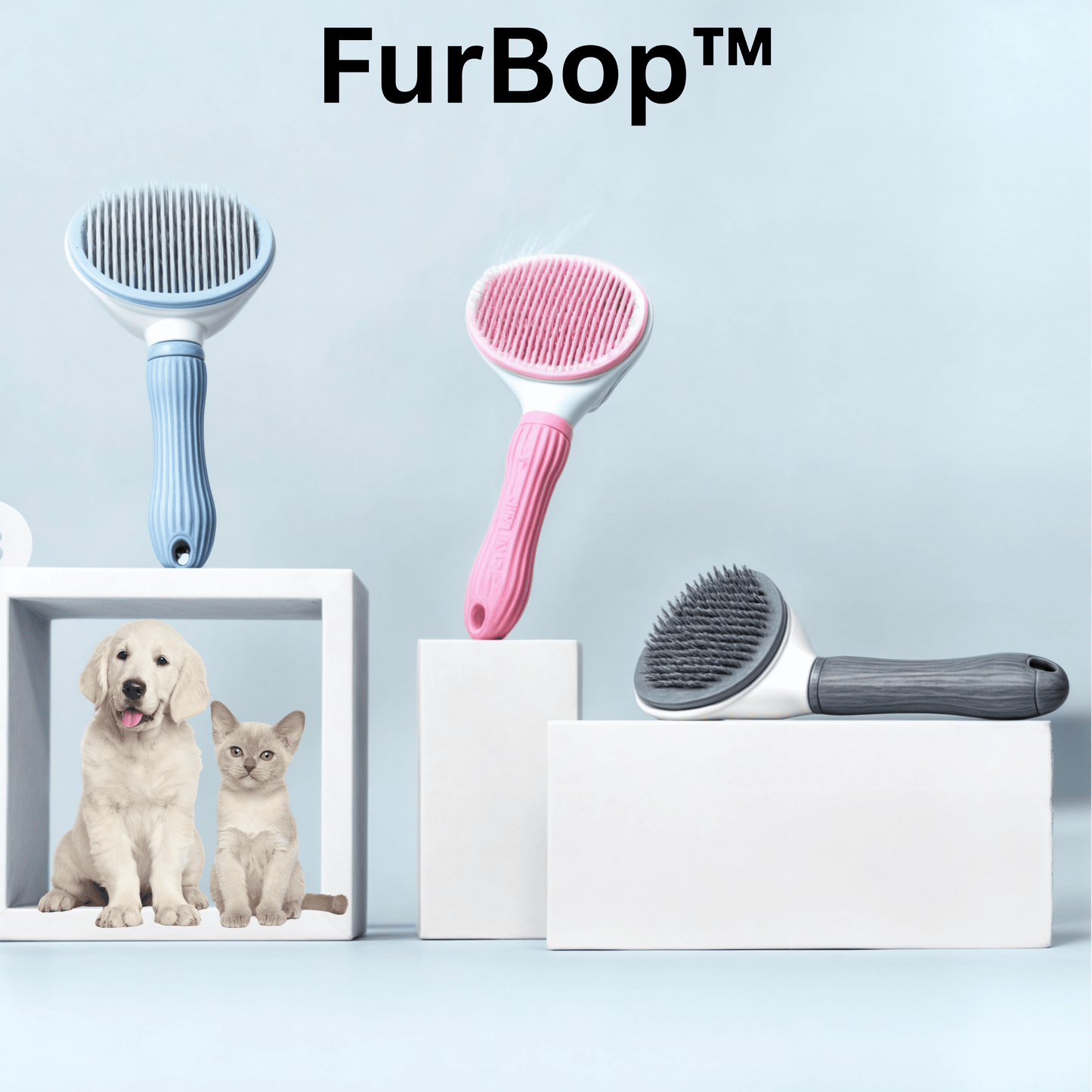 Cepillo Para Mascotas FurBop