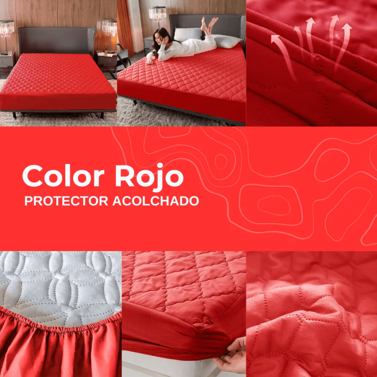 Protector de Colchón Antifluido