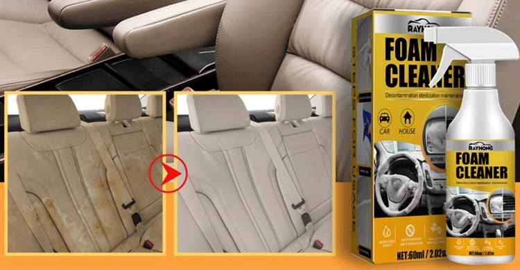 ✨ FOAM CLEANER TURBO® Espuma Multifuncional Adiós a la SUCIEDAD 😱